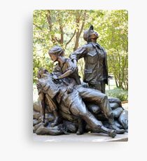 Vietnam Women's Memorial Canvas Print