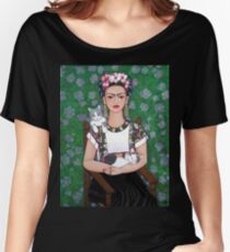 Frida cat lover Women's Relaxed Fit T-Shirt