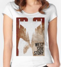 west side story Women's Fitted Scoop T-Shirt