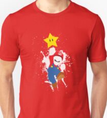 Super Mario Splattery T-Shirt Unisex T-Shirt