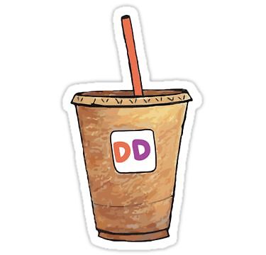 Dunkin Donuts Stickers Redbubble Dunkin Donuts Stickers Redbubble