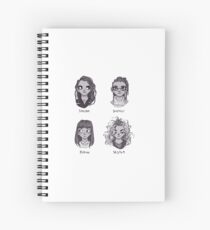orphan black Spiral Notebook