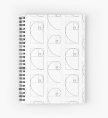 Golden Ratio Spiral Notebook