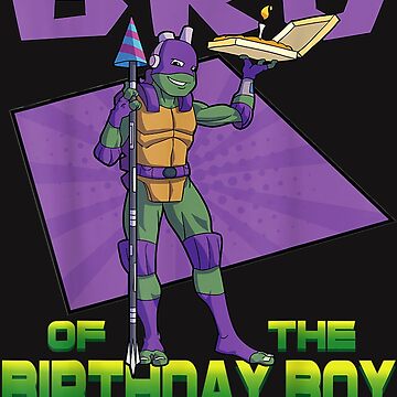 Mademark x Teenage Mutant Ninja Turtles - Dude I am 5 Years Old Mikey Pizza Birthday  Party Essential T-Shirt for Sale by Nscleona