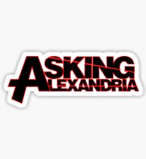 ASKING ALEXANDRIA TOUR 2016 GERRYISKANDAR GI SIX Sticker
