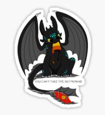 Can't take the sky Sticker
