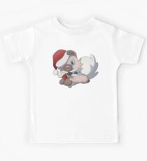 Christmas Rock Puppy Kids Tee