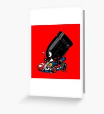 bullet attack Greeting Card