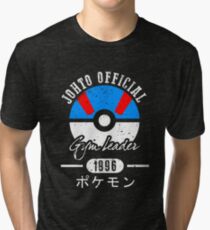 JOHTO Gym Leader Tri-blend T-Shirt
