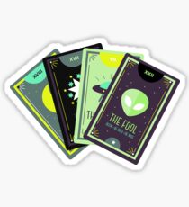 Alien Tarot Sticker