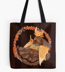 Bookish Bat Tote Bag