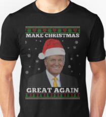 Make Christmas Great Again Donald Trump Shirts Unisex T-Shirt