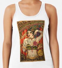 KAPELLE TATTOO; Vintage Body Werbung Kunst Racerback Tank Top