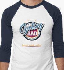 Cycling Dad Men's Baseball ¾ T-Shirt