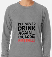 Oh schau! Feuerball! Leichter Pullover