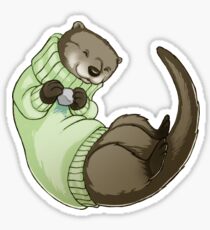 Sweater Otter Sticker