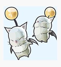 Lámina fotográfica ¡Hermanos Moogle!