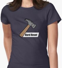 Hard Reset Women's Fitted T-Shirt