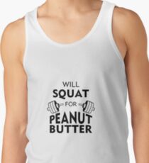 Will Squat For Peanut Butter Men's Tank Top