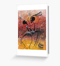 Dancing Couple #2 Greeting Card