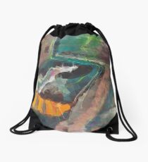 TV NIGHT IN BED(C2016) Drawstring Bag