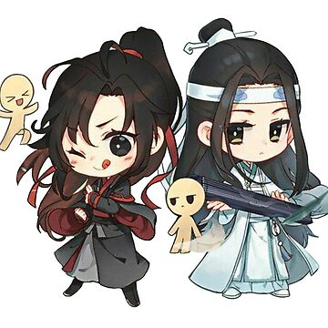 wei wuxian, anime, chibi y mo dao zu shi