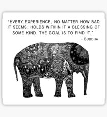 Buddha Wisdom Elephant Sticker