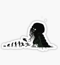 Lovecraftian Evolution Sticker