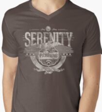 Space Pioneers Men's V-Neck T-Shirt