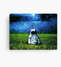Deja Entendu (Blue) Canvas Print