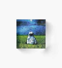 Deja Entendu (Blue) Acrylic Block