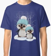 Cute Boy Penguins Classic T-Shirt