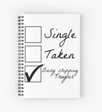 Busy shipping Troyler Spiral Notebook