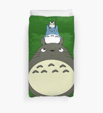Totoro Pyramid Duvet Cover
