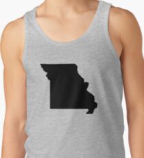 Missouri Black Tank Top