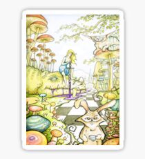 Alice au pays des merveilles Sticker