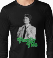 Michael J Fox - Family Ties Long Sleeve T-Shirt