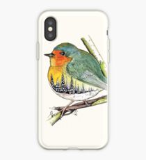 oiseau paysage iPhone Case