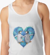 Glückliche Pinguine Tank Top