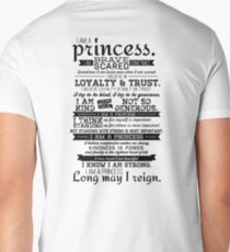 I Am a Princess Men's V-Neck T-Shirt