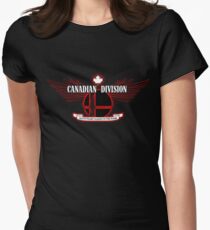 Super Smash Bros. Canadian Division Women's Fitted T-Shirt