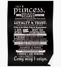 I Am a Princess (version 2) Poster