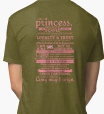 I Am a Princess (version 2) Tri-blend T-Shirt