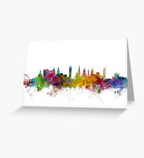 Glasgow Scotland Skyline Greeting Card