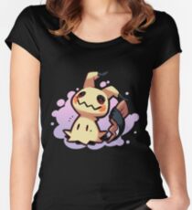 Mimikyu Pokémon Sol y Luna / Mimikyu Pokemon Sun and Moon Women's Fitted Scoop T-Shirt