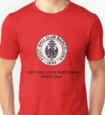 Weinlese-Fußball-Club Barcelona Slim Fit T-Shirt