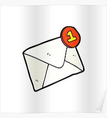 cartoon email Poster
