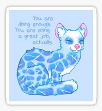 "You Are Doing Enough" Water Linsang Sticker