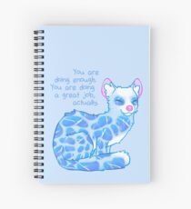 Cuaderno de espiral "Estás haciendo lo suficiente" Water Linsang