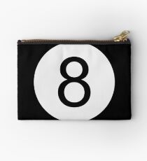 8 Ball Zipper Pouch
